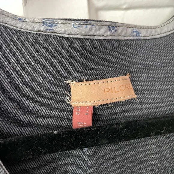 Pilcro Button Down Denim Jumpsuit - Picture 6 of 10